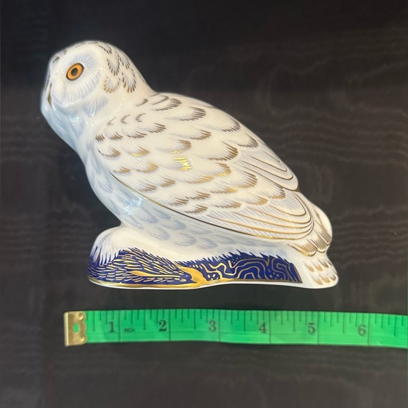 ROYAL CROWN DERBY “Snowy Owl” - Paperweights by Crown Derby - Picture 11 of 12
